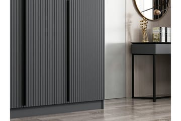 Fruitland Garderobe 135 cm - Antrasitt - Oppbevaring - Garderober & garderobesystem