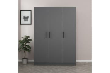 Fruitland Garderobe 135 cm - Antrasitt - Oppbevaring - Garderober & garderobesystem