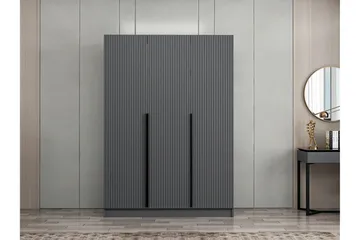 Fruitland Garderobe 135 cm - Antrasitt - Oppbevaring - Garderober & garderobesystem