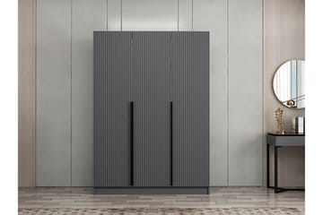 Fruitland Garderobe 135 cm - Antrasitt - Oppbevaring - Garderober & garderobesystem
