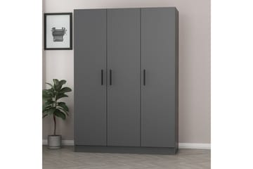 Fruitland Garderobe 135 cm - Antrasitt - Oppbevaring - Garderober & garderobesystem