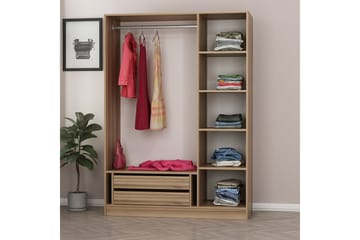 Fruitland Garderobe 135 cm - Brun - Oppbevaring - Garderober & garderobesystem