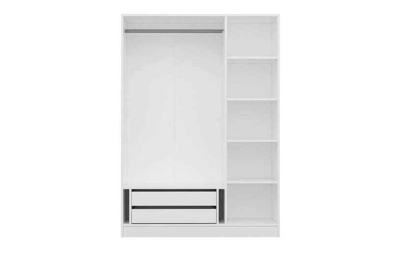 Fruitland Garderobe 135 cm - Hvit - Oppbevaring - Garderober & garderobesystem
