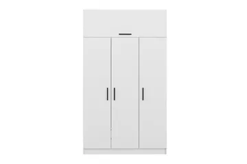 Fruitland Garderobe 135 cm - Hvit - Oppbevaring - Garderober & garderobesystem