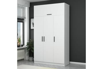Fruitland Garderobe 135 cm - Hvit - Oppbevaring - Garderober & garderobesystem