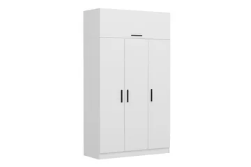 Fruitland Garderobe 135 cm - Hvit - Oppbevaring - Garderober & garderobesystem