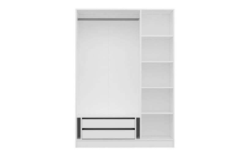 Fruitland Garderobe 135 cm - Hvit - Oppbevaring - Garderober & garderobesystem