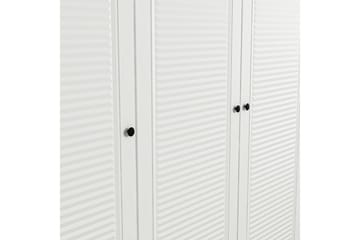 Fruitland Garderobe 135x190 cm - Hvit - Oppbevaring - Garderober & garderobesystem