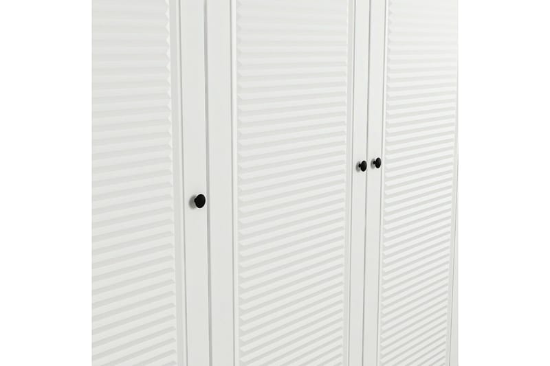 Fruitland Garderobe 135x210 cm - Hvit - Oppbevaring - Garderober & garderobesystem