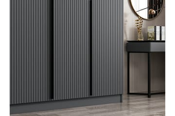 Fruitland Garderobe 180 cm - Antrasitt - Oppbevaring - Garderober & garderobesystem