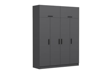 Fruitland Garderobe 180 cm - Antrasitt - Oppbevaring - Garderober & garderobesystem