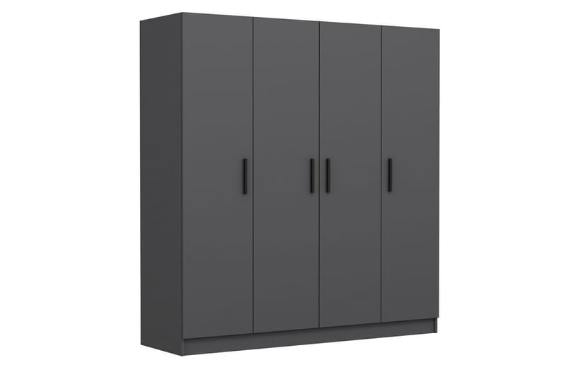 Fruitland Garderobe 180 cm - Antrasitt - Oppbevaring - Garderober & garderobesystem