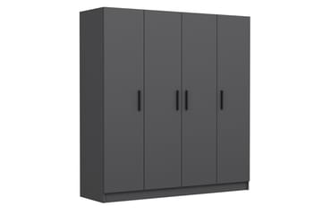 Fruitland Garderobe 180 cm - Antrasitt - Oppbevaring - Garderober & garderobesystem