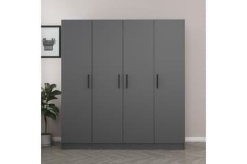 Fruitland Garderobe 180 cm - Antrasitt - Oppbevaring - Garderober & garderobesystem