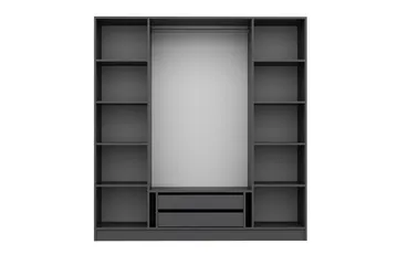 Fruitland Garderobe 180 cm - Antrasitt - Oppbevaring - Garderober & garderobesystem