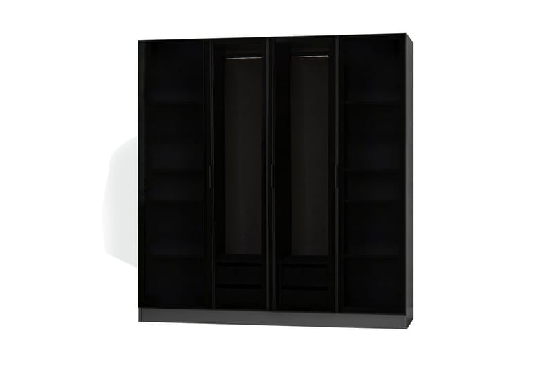 Fruitland Garderobe 180 cm - Antrasitt - Oppbevaring - Garderober & garderobesystem