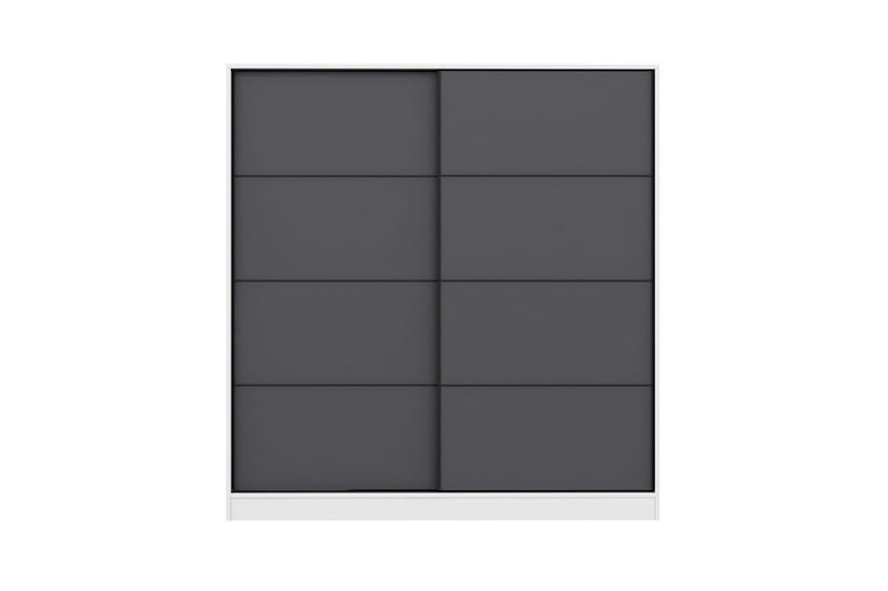 Fruitland Garderobe 180 cm - Antrasitt - Oppbevaring - Garderober & garderobesystem