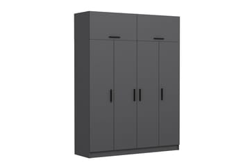 Fruitland Garderobe 180 cm - Antrasitt - Oppbevaring - Garderober & garderobesystem