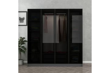 Fruitland Garderobe 180 cm - Antrasitt - Oppbevaring - Garderober & garderobesystem