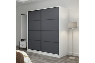 Fruitland Garderobe 180 cm - Antrasitt - Oppbevaring - Garderober & garderobesystem