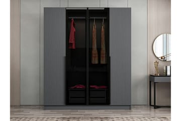 Fruitland Garderobe 180 cm - Antrasitt - Oppbevaring - Garderober & garderobesystem