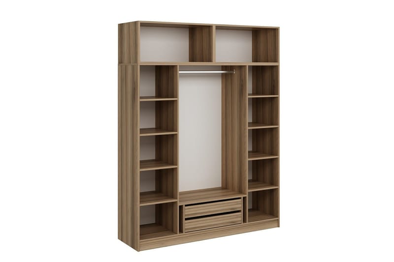 Fruitland Garderobe 180 cm - Brun - Oppbevaring - Garderober & garderobesystem