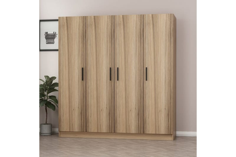Fruitland Garderobe 180 cm - Brun - Oppbevaring - Garderober & garderobesystem