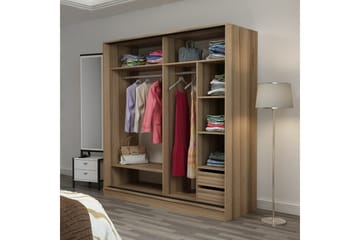 Fruitland Garderobe 180 cm - Eik - Oppbevaring - Garderober & garderobesystem