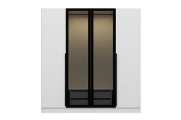 Fruitland Garderobe 180 cm - Hvit - Oppbevaring - Garderober & garderobesystem