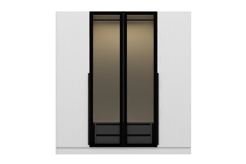 Fruitland Garderobe 180 cm - Hvit - Oppbevaring - Garderober & garderobesystem