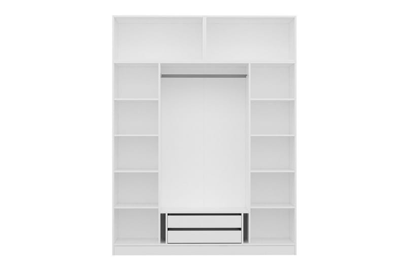 Fruitland Garderobe 180 cm - Hvit - Oppbevaring - Garderober & garderobesystem