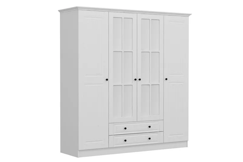 Fruitland Garderobe 180 cm - Hvit - Oppbevaring - Garderober & garderobesystem