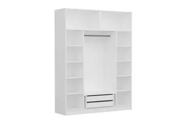 Fruitland Garderobe 180 cm - Hvit - Oppbevaring - Garderober & garderobesystem