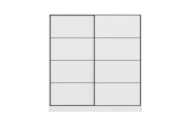 Fruitland Garderobe 180 cm - Hvit - Oppbevaring - Garderober & garderobesystem