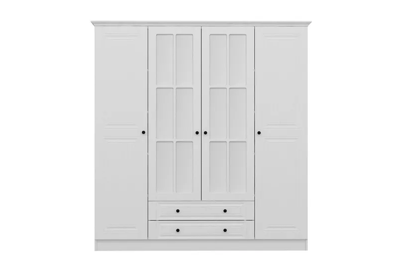 Fruitland Garderobe 180 cm - Hvit - Oppbevaring - Garderober & garderobesystem