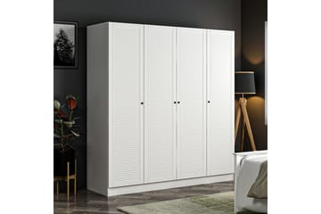 Fruitland Garderobe 180 cm - Hvit - Oppbevaring - Garderober & garderobesystem