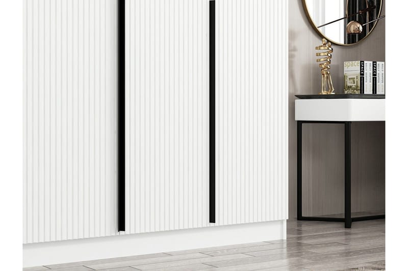 Fruitland Garderobe 180 cm - Hvit - Oppbevaring - Garderober & garderobesystem