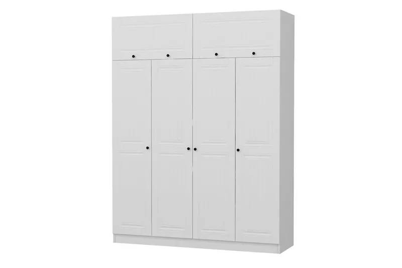 Fruitland Garderobe 180 cm - Hvit - Oppbevaring - Garderober & garderobesystem
