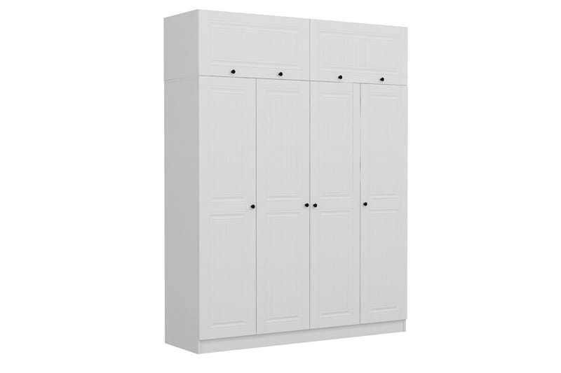 Fruitland Garderobe 180 cm - Hvit - Oppbevaring - Garderober & garderobesystem