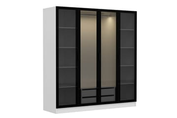 Fruitland Garderobe 180 cm - Hvit - Oppbevaring - Garderober & garderobesystem