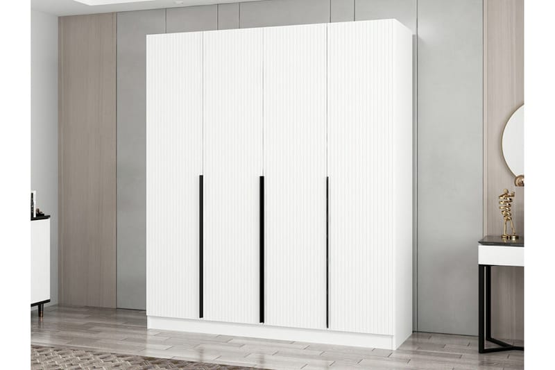 Fruitland Garderobe 180 cm - Hvit - Oppbevaring - Garderober & garderobesystem