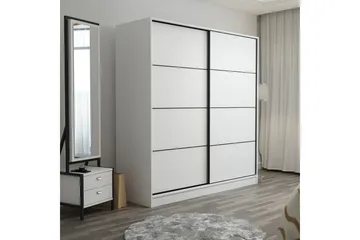 Fruitland Garderobe 180 cm - Hvit - Oppbevaring - Garderober & garderobesystem