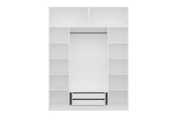 Fruitland Garderobe 180 cm - Hvit - Oppbevaring - Garderober & garderobesystem