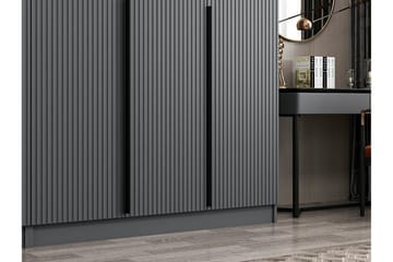 Fruitland Garderobe 225 cm - Antrasitt - Oppbevaring - Garderober & garderobesystem