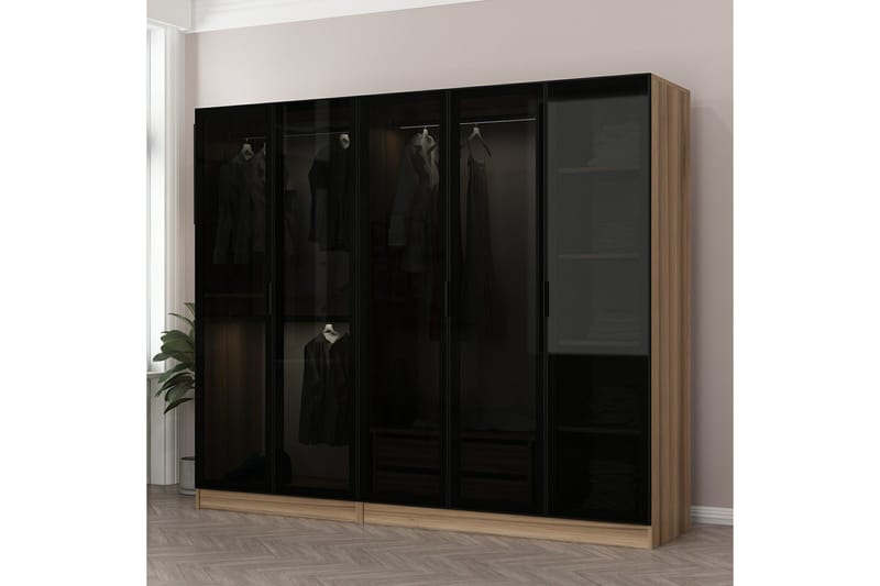 Fruitland Garderobe 225 cm, Brun