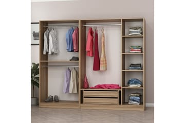 Fruitland Garderobe 225 cm - Brun - Oppbevaring - Garderober & garderobesystem
