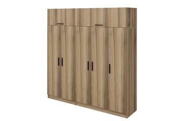 Fruitland Garderobe 225 cm - Brun - Oppbevaring - Garderober & garderobesystem