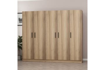 Fruitland Garderobe 225 cm - Brun - Oppbevaring - Garderober & garderobesystem