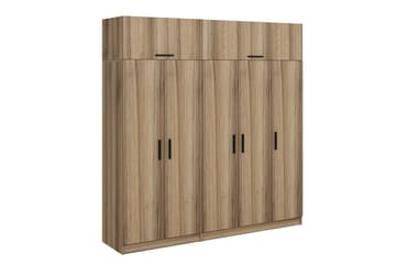 Fruitland Garderobe 225 cm - Brun - Oppbevaring - Garderober & garderobesystem
