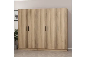Fruitland Garderobe 225 cm - Brun - Oppbevaring - Garderober & garderobesystem